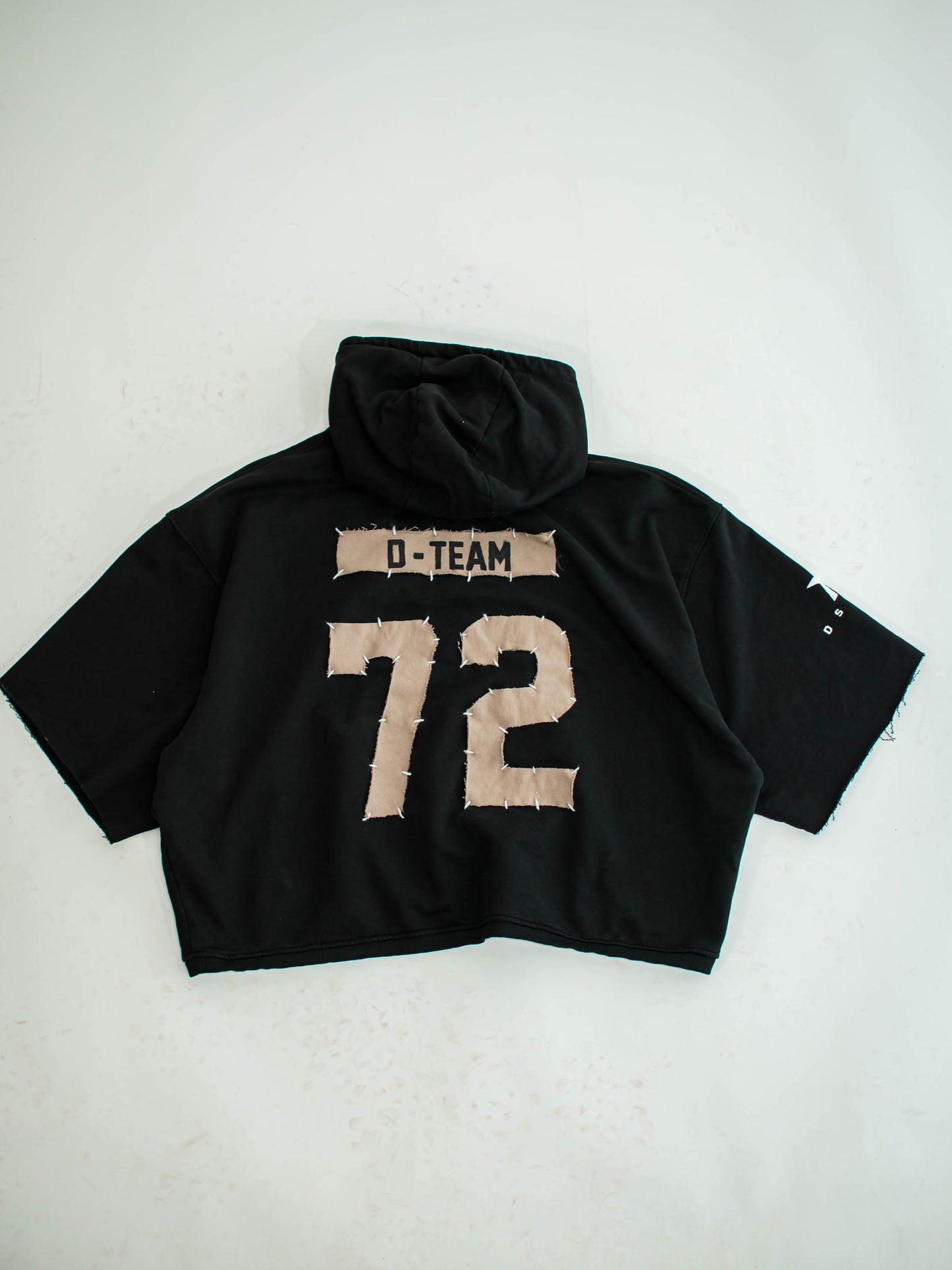 Football Jersey hoodie black