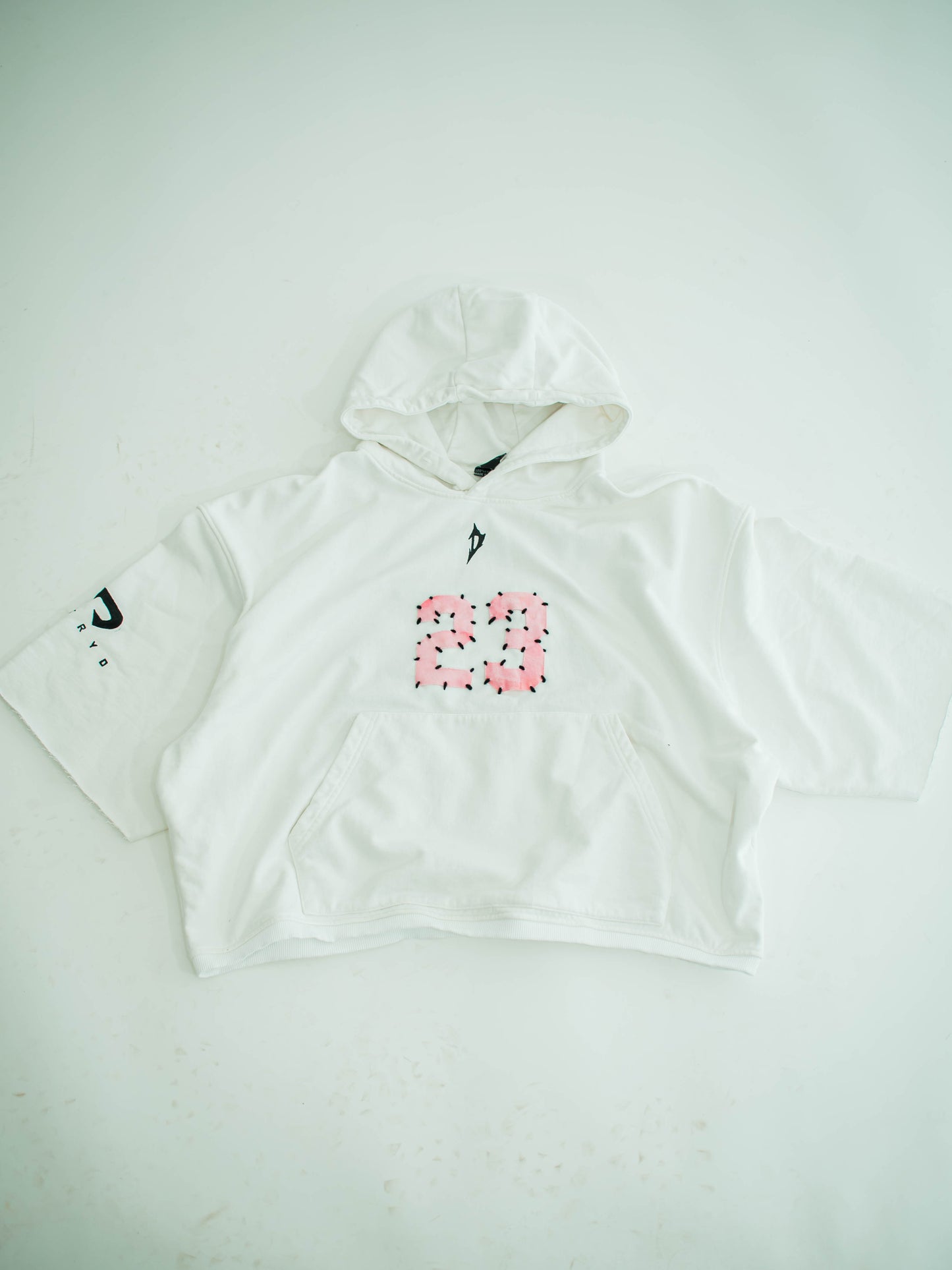 Football Jersey hoodie pink