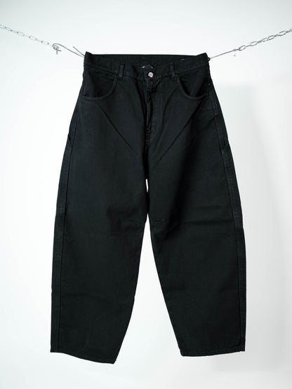 Balloon pants black