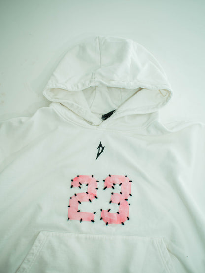 Football Jersey hoodie pink