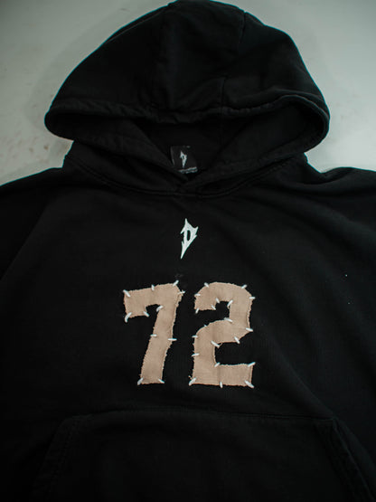 Football Jersey hoodie black